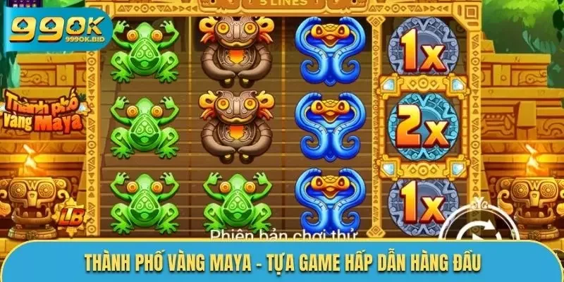 Thành phố vàng Maya với hình ảnh 3D sắc nét