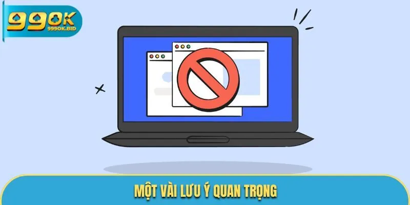 Một vài lưu ý quan trọng về link truy cập